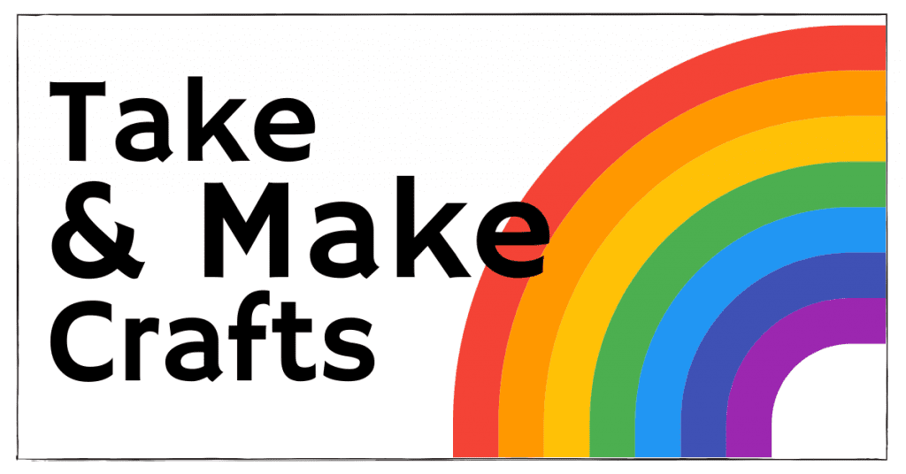 Take and Make Crafts: PRIDE Rainbow Bracelets