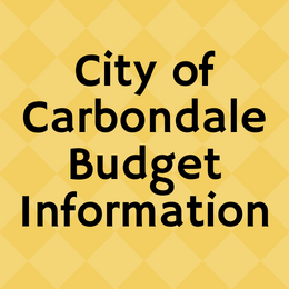 City of Carbondale Budget Information